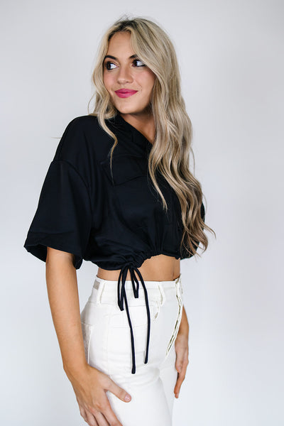 Living For Casual Crop Top