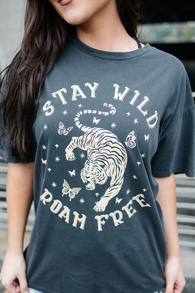 Stay Wild Roam Free Graphic Tee