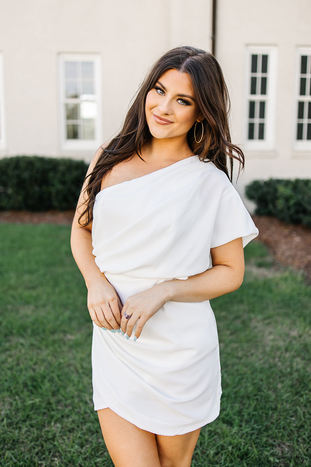 Be The Exception One Shoulder Dress