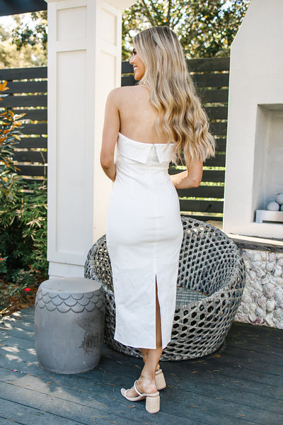Staying At The Ritz Strapless Dress