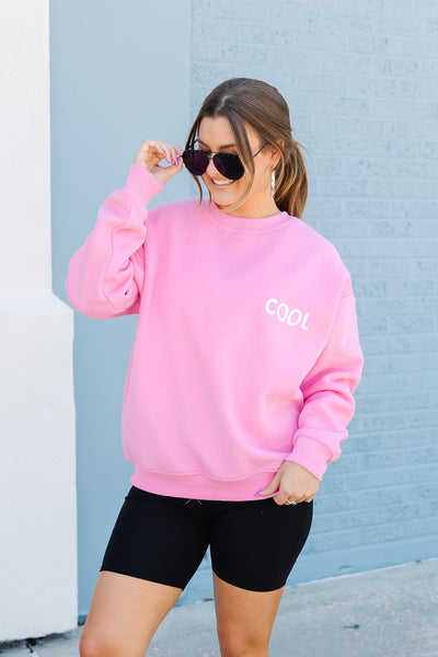 Casual Chats Graphic Pullover