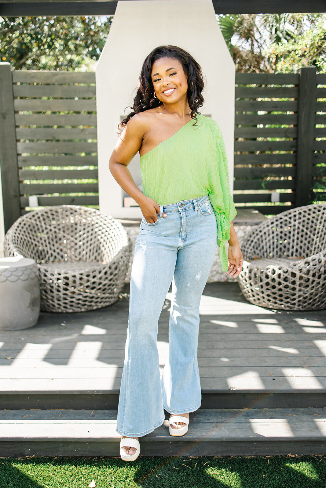Sawyer High Rise Flare Jeans