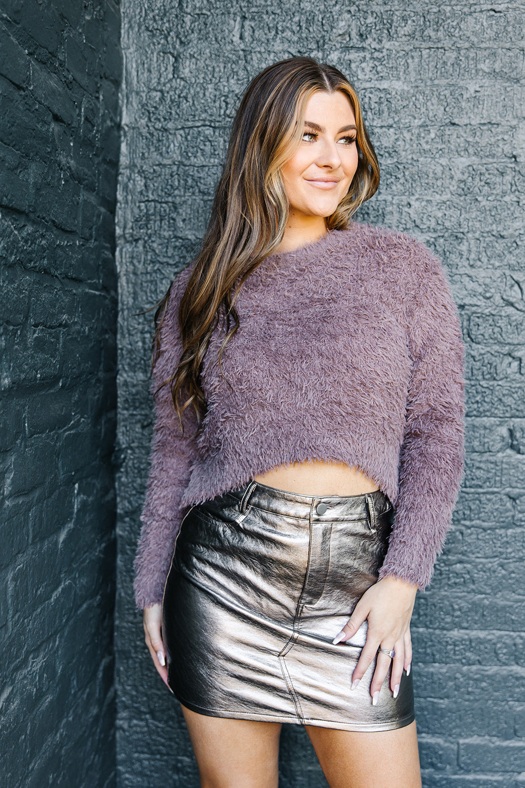 Rock With Me Eyelash Sweater