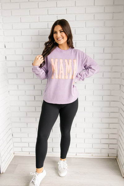 Glitter Mama Pullover Sweater