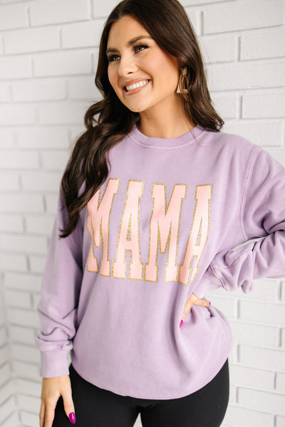 Glitter Mama Pullover Sweater
