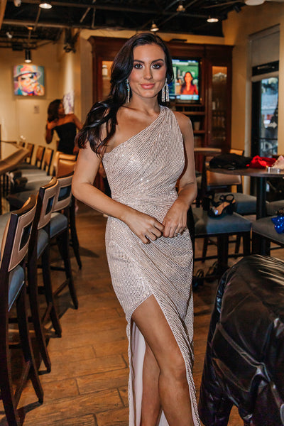 Cocktails Until Midnight Sequin Dress