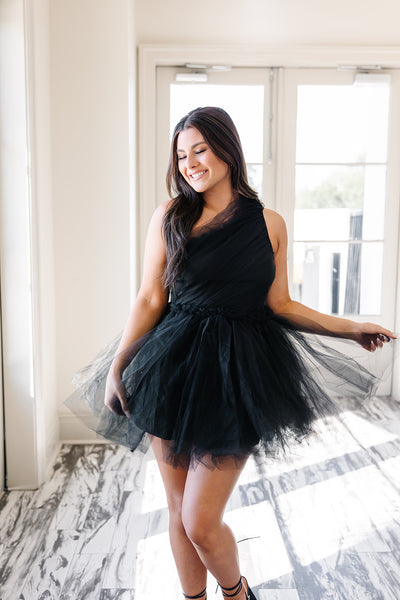 Lila One Shoulder Tulle Dress