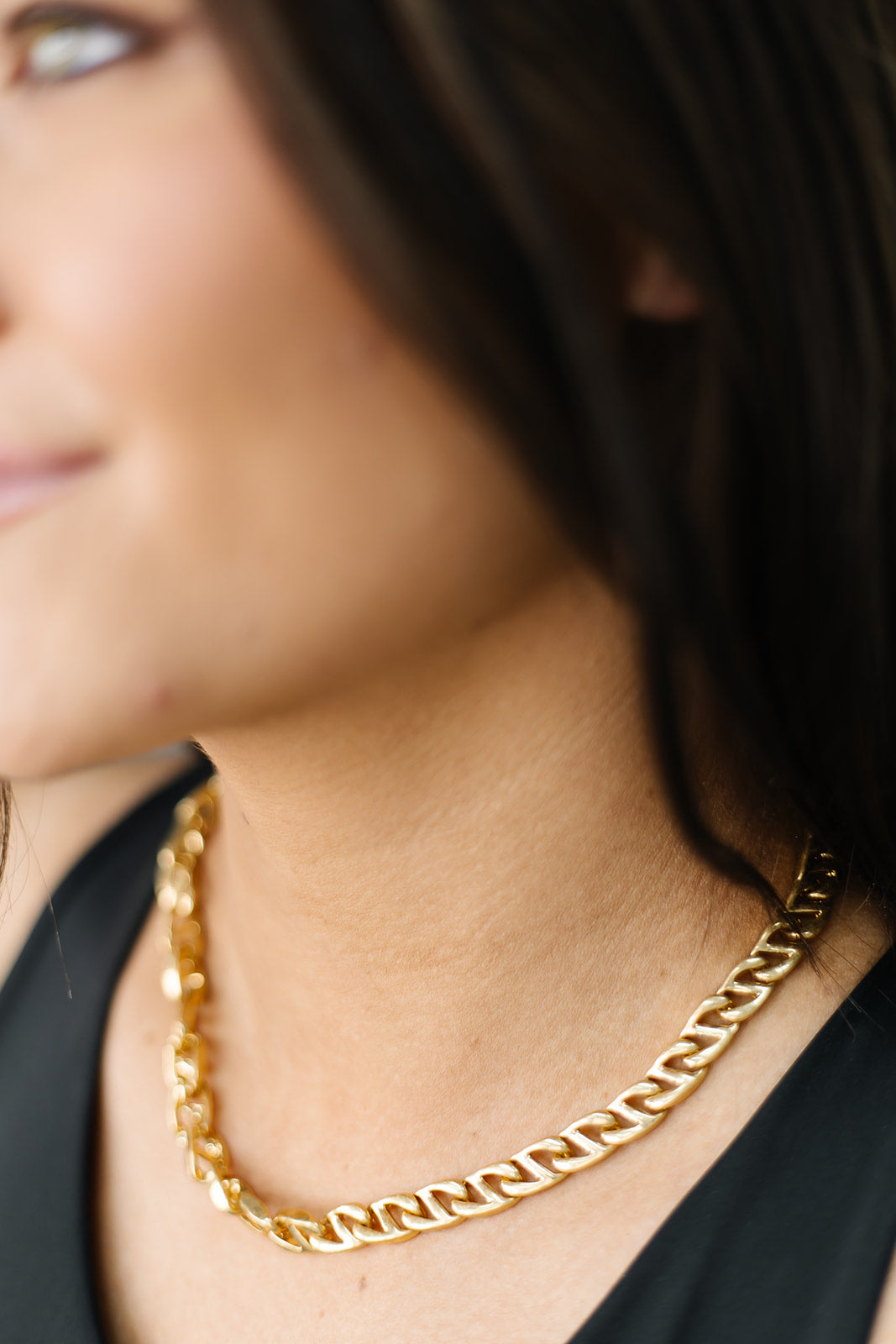 Chunky Mariner Chain Link Necklace