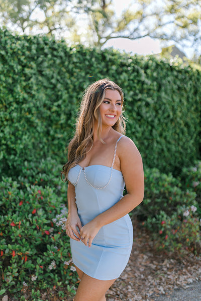 Dreaming Of Date Night Embellished Dress
