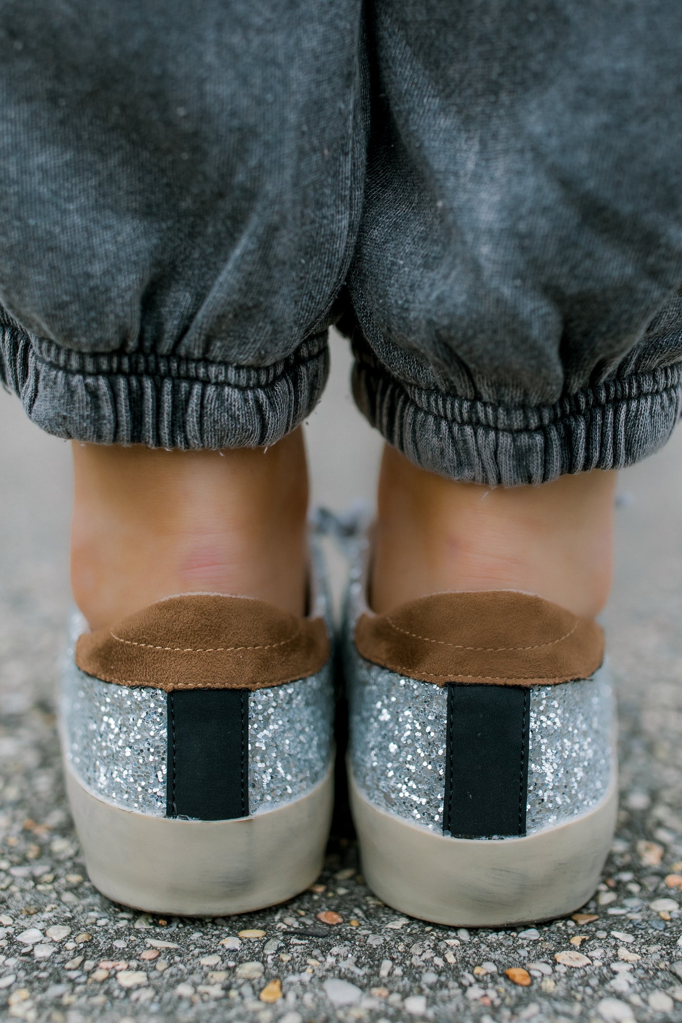 RESTOCK: I'm On My Way Glitter Sneakers