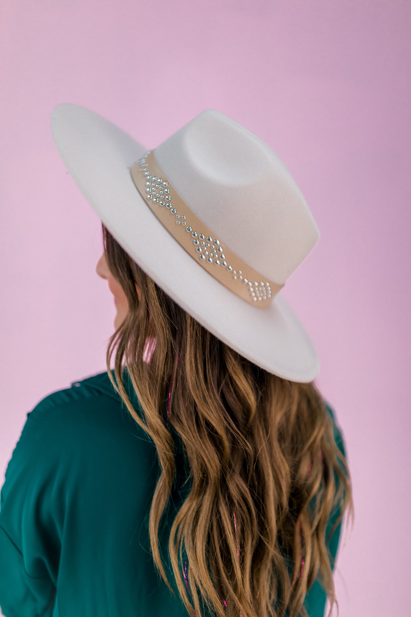 Embrace The Love Embellished Fedora Hat