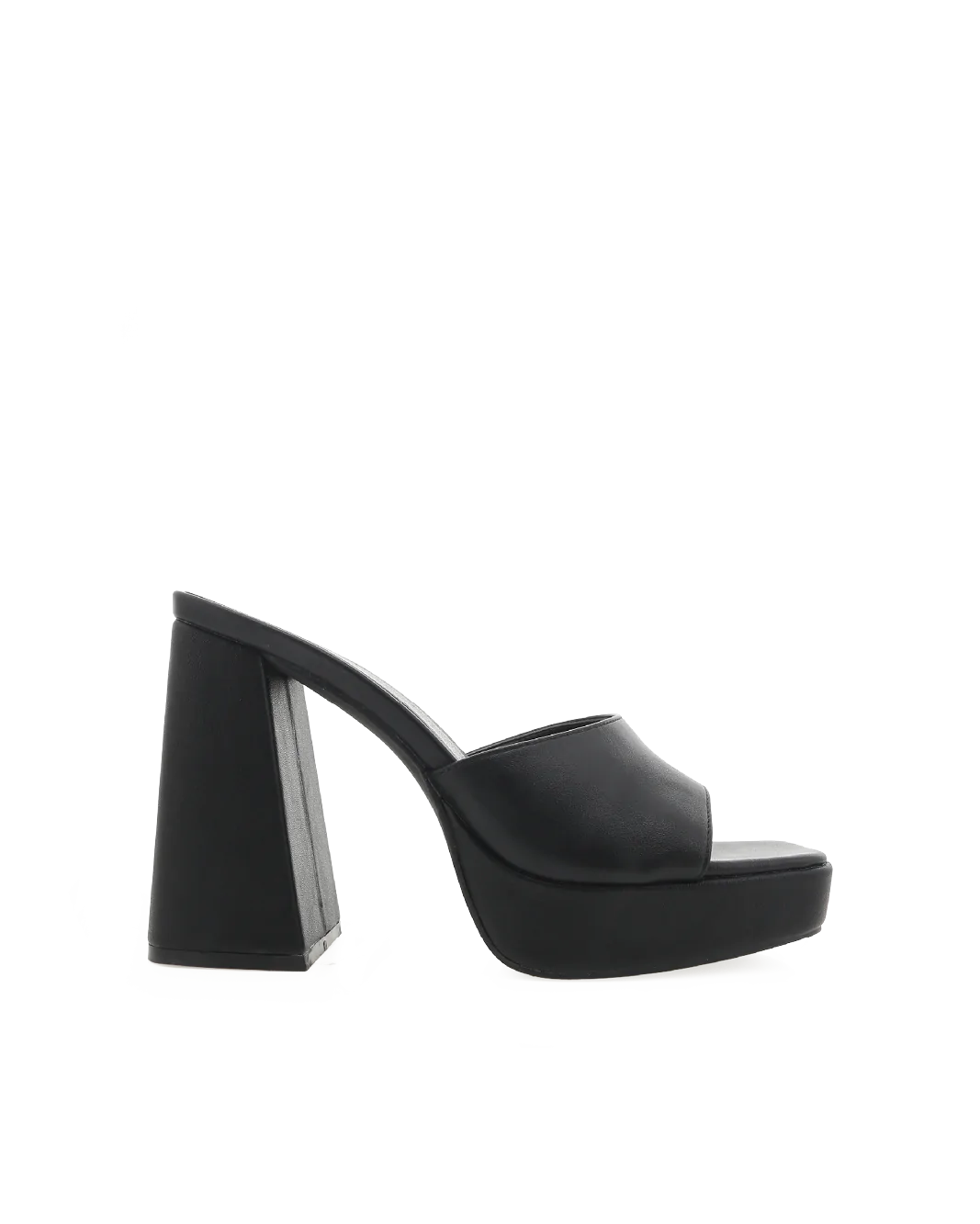 Georgina Chunky Black Heel