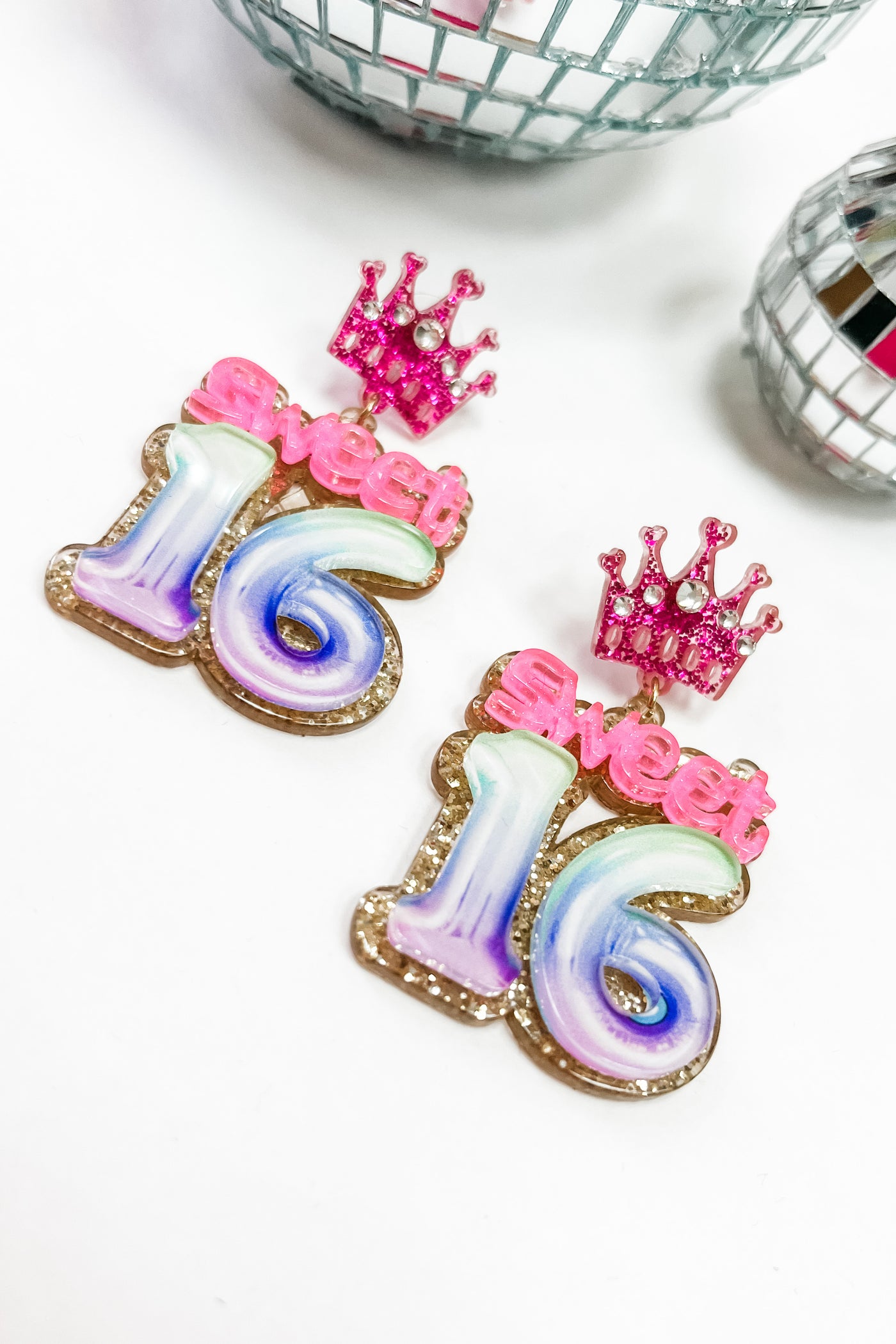 Sweet 16 Drop Earrings