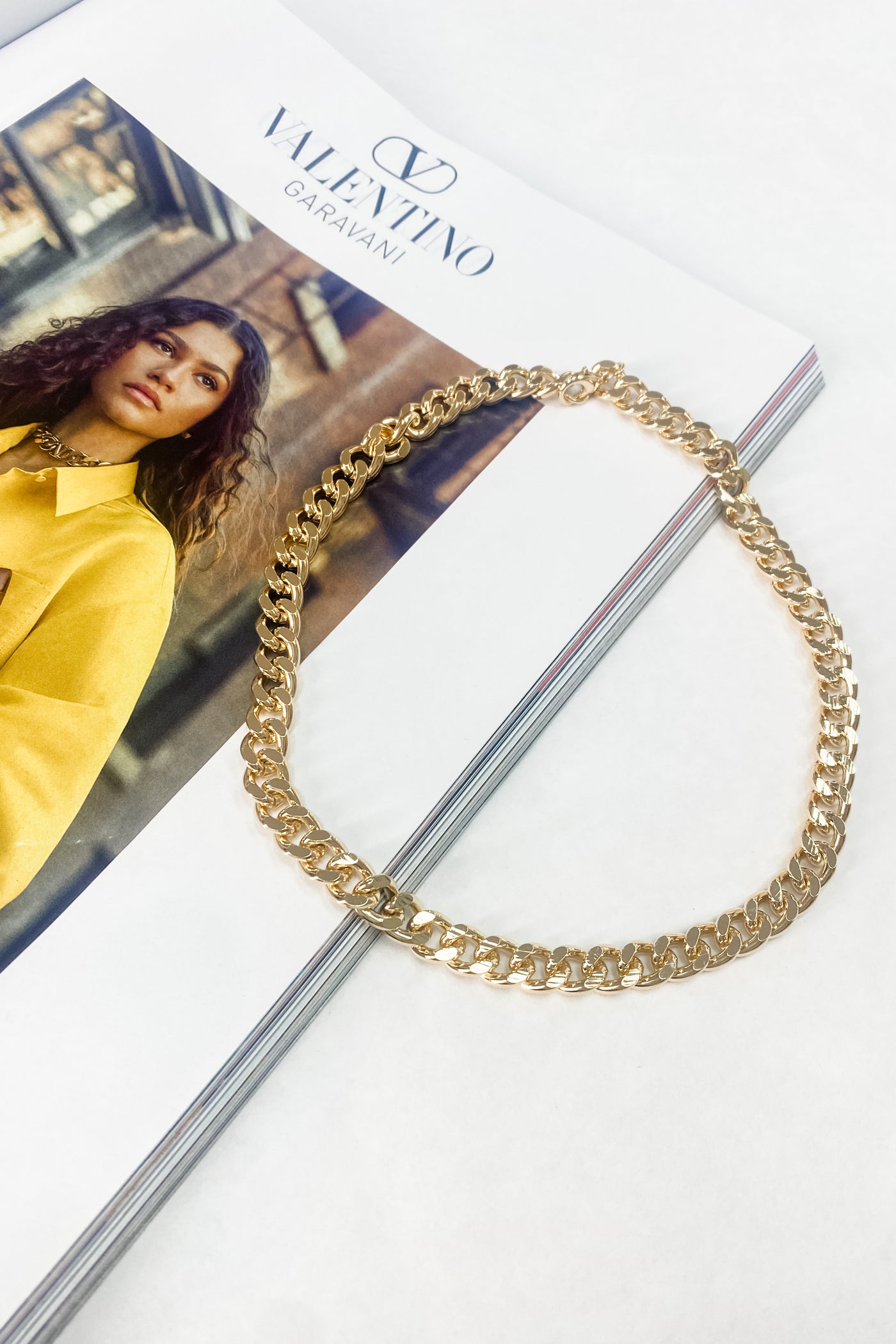 Remi Wide Chain Necklace