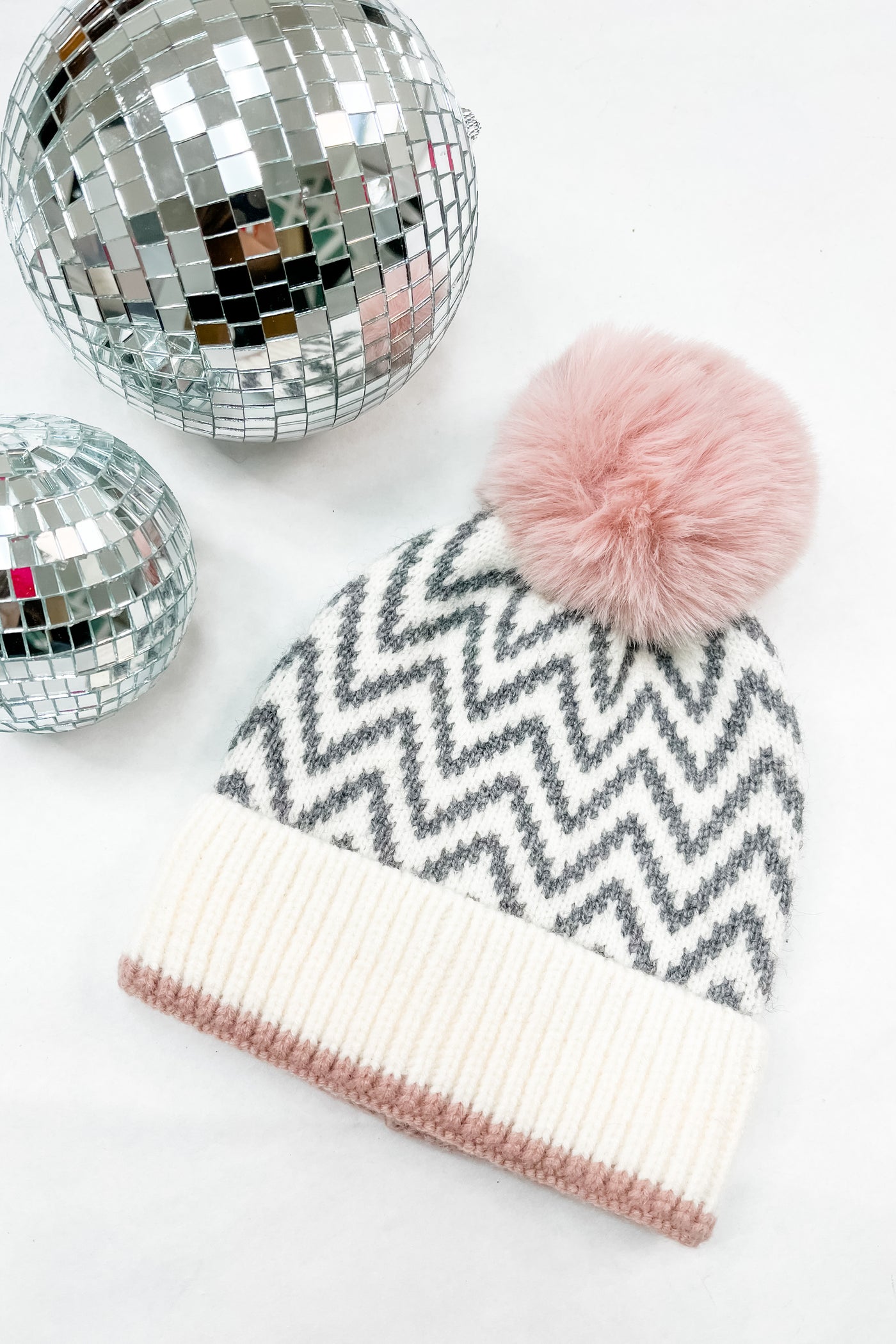 Frosted Nights Printed Beanie